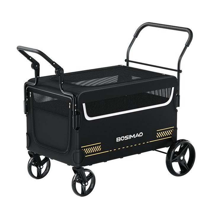 대형견 웨건 저상형 반려견 중형견 애견 노령견 분리형 중량 트레일러