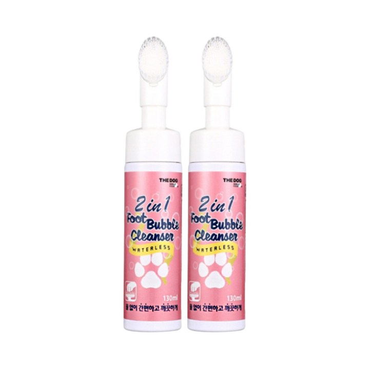 더독 2in1 풋 버블 반려동물용 클렌져