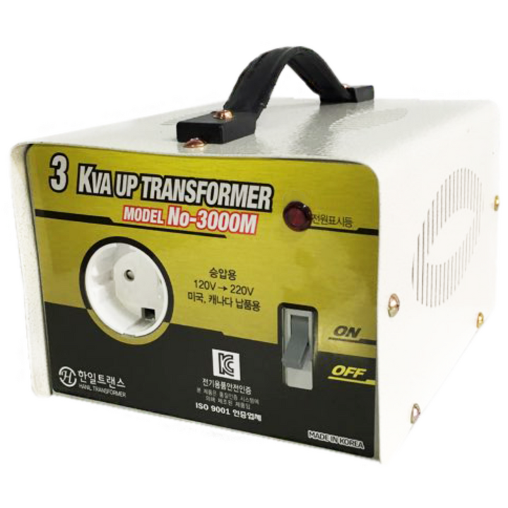 미주용 변압기 미국 캐나다 변압기 한일 트랜스 도란스, 1개