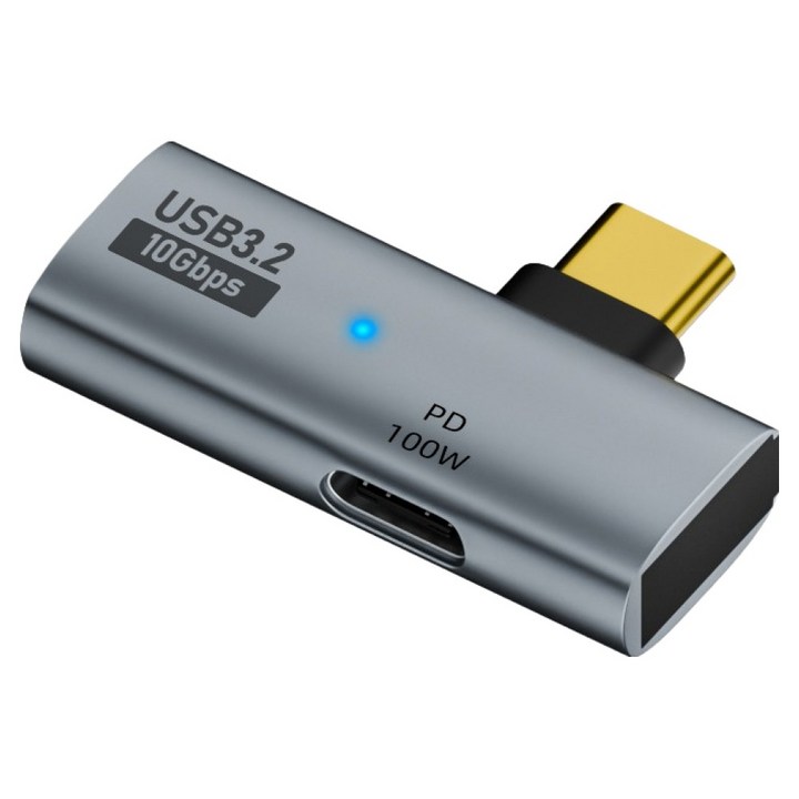 호후 A타입-C타입 USB3.2 듀얼 100W CA충전확장젠더
