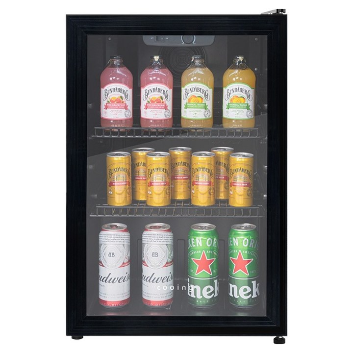 쿠잉전자 쇼케이스 미니 냉장고 70L 방문설치