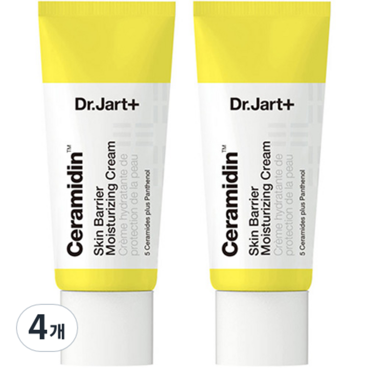 닥터자르트 세라마이딘 스킨 베리어 모이스처라이징 크림 세트, 4개, 35ml