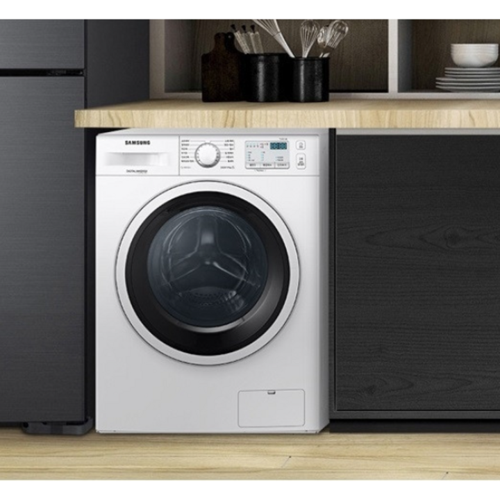 삼성전자 정품 빌트인 건조 겸용 드럼 세탁기 8kg WD80R3320KW 원룸 오피스텔 삼성전자 정품 빌트인 건조 겸용 드럼 세탁기 8kg WD80R3320KW 원룸 오피스텔