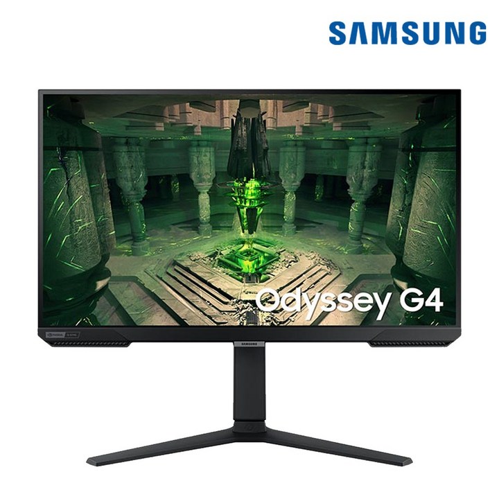 삼성전자 오디세이 G4 S27BG400 27인치 게이밍 모니터 IPS 프리싱크 지싱크 240Hz 1ms HDR10 피봇, 삼성 LS27BG400EKXKR, 68.58cm