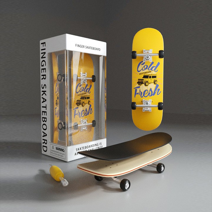 DIY 핑거 스케이트보드  미니 손가락 베어링 보드 Fingerboard skateboard