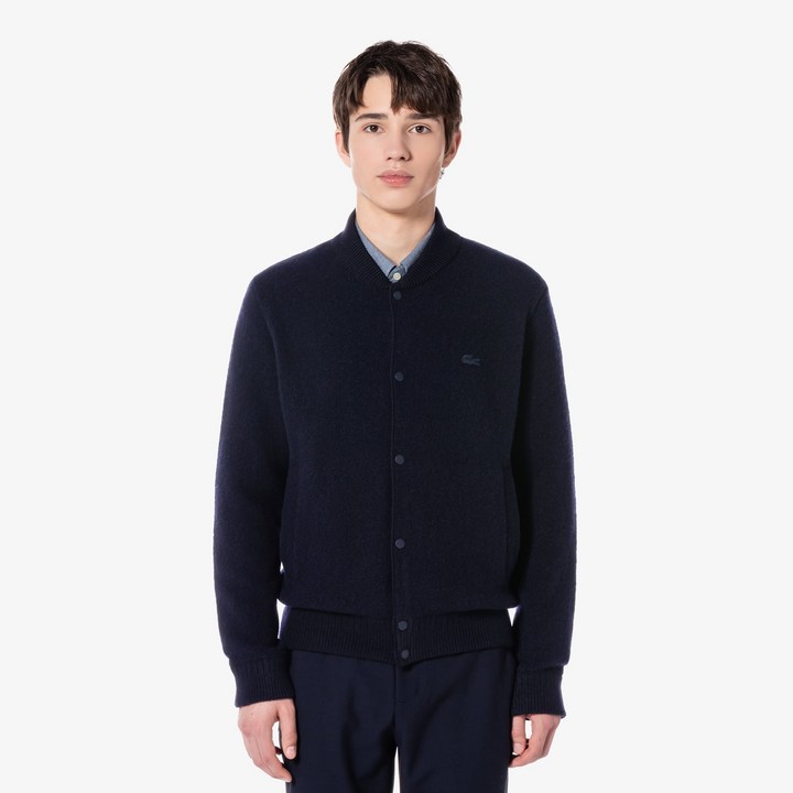 [라코스테 공식] 남성 부클 스타디움 가디건 AH231E-54N 166