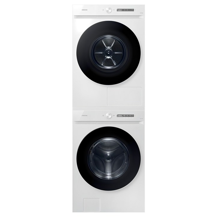 삼성전자 비스포크 그랑데 AI 드럼세탁기 WF24CB8650BW 건조기 DV20CB8600BW 24kg 20kg 상단직렬설치키트 방문설치