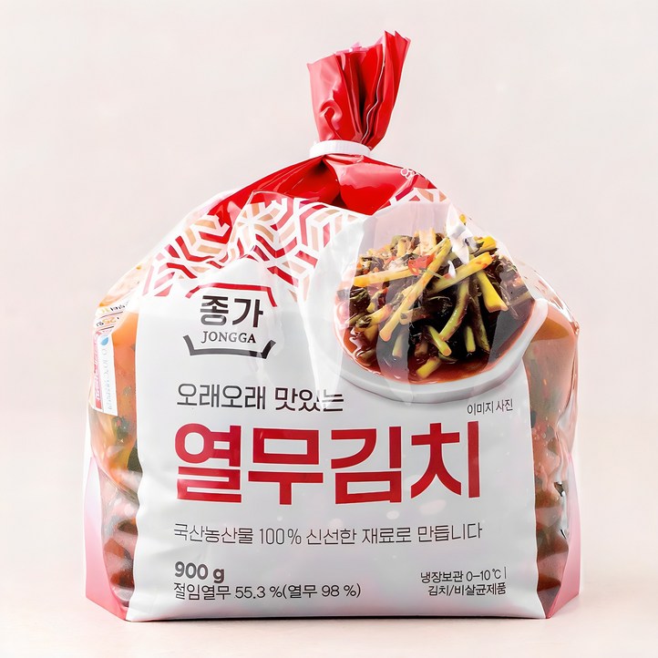 종가 오래오래 맛있는 열무김치, 900g, 1개 종가 오래오래 맛있는 열무김치, 900g, 1개