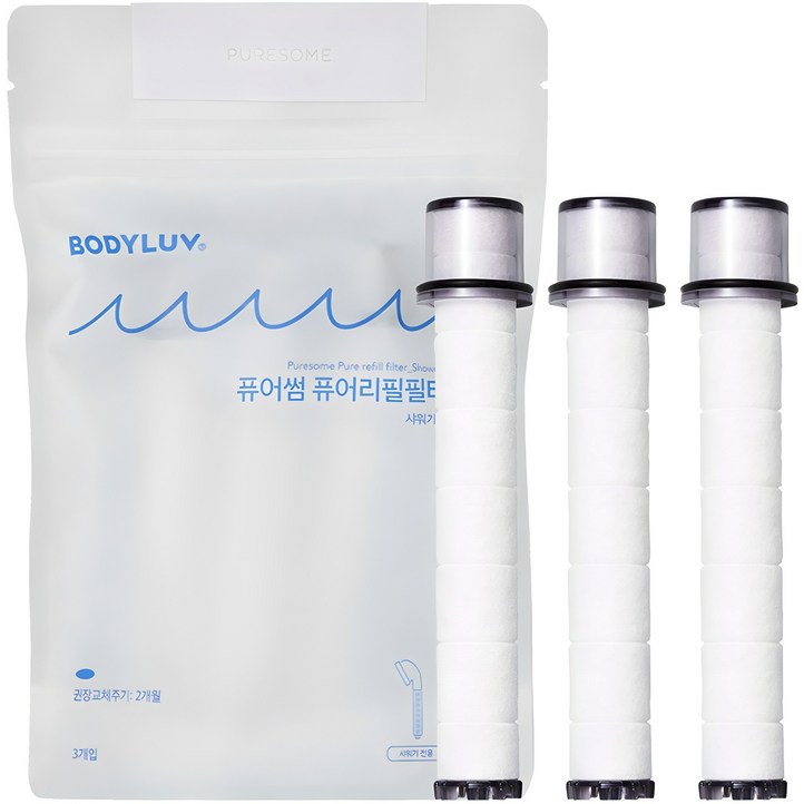 퓨어썸 샤워 전용 필터리필세트 3p 퓨어썸 샤워 전용 필터리필세트 3p