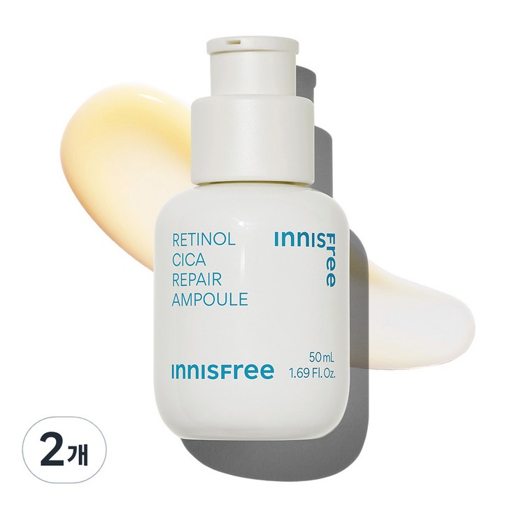 이니스프리 New 레티놀 시카 흔적 케어 앰플, 2개, 30ml 이니스프리 New 레티놀 시카 흔적 케어 앰플, 2개, 30ml