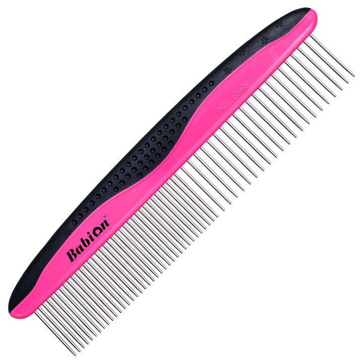 바비온 반려동물 스트레이트 듀얼 콤 브러쉬 086R 185 x 46 mm