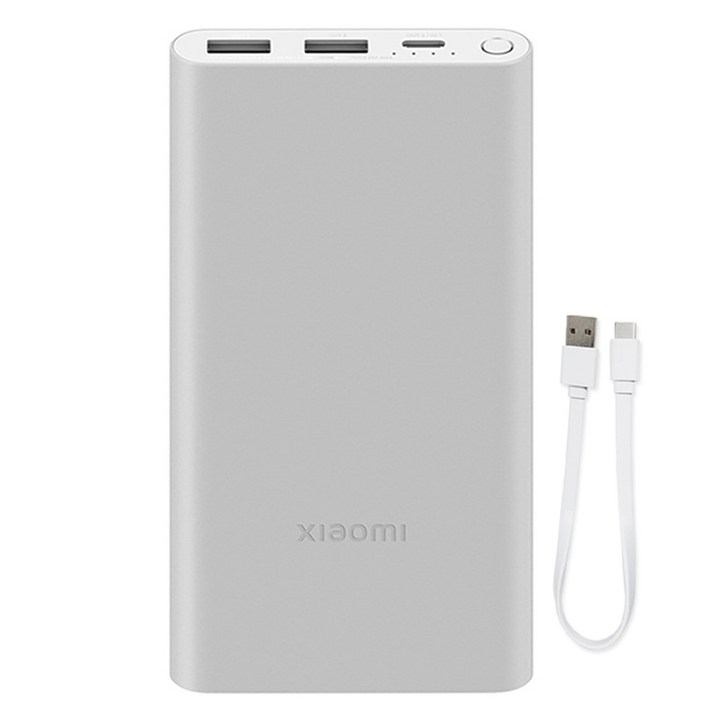 샤오미 고속 대용량 초고속 충전 휴대용 보조배터리 10000mAh 7세대 22.5W C타입
