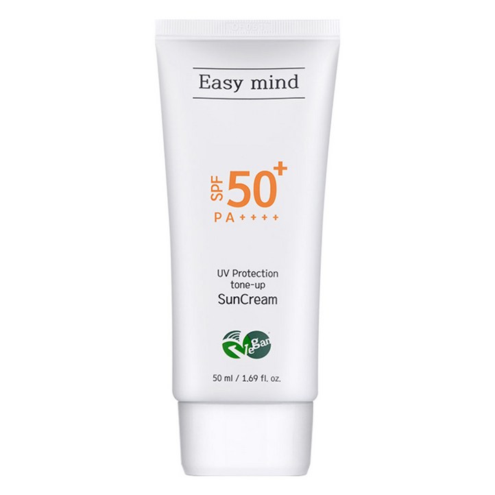 이지마인드 자작나무 무기자차 톤업 비건 선크림 SPF50 PA, 1개, 50ml