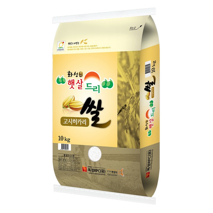 햇살드리 고시히카리 쌀 경기미, 10kg, 1개, 특등급