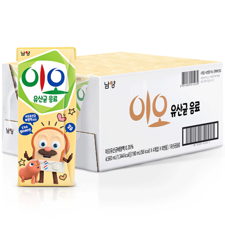남양이오 유산균 음료 남양이오 유산균 음료