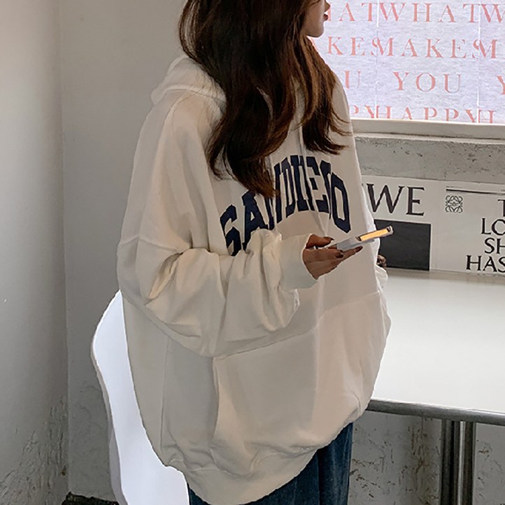 DM 샌디에고 오버핏 후드 티셔츠 DM 샌디에고 오버핏 후드 티셔츠