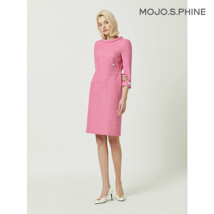 국내매장 정품 MOJO 모조에스핀 포켓장식 H라인 원피스 PK J231MSE010 629083