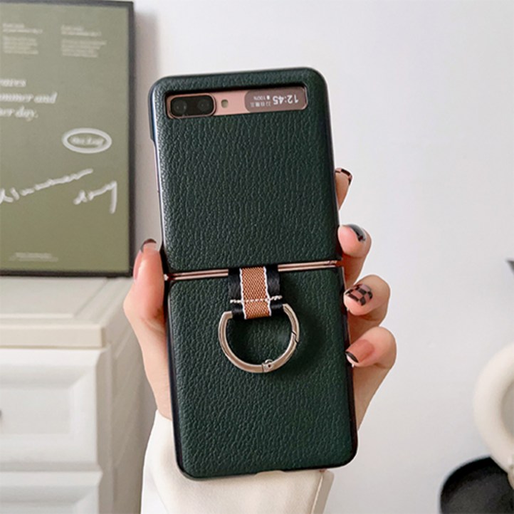 갤럭시Z플립1234 원터치클립 고리형 하드케이스