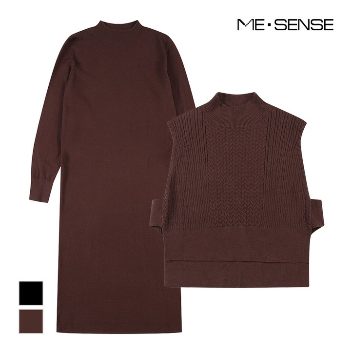 미센스 베스트 원피스 세트MB3YKOM601Y