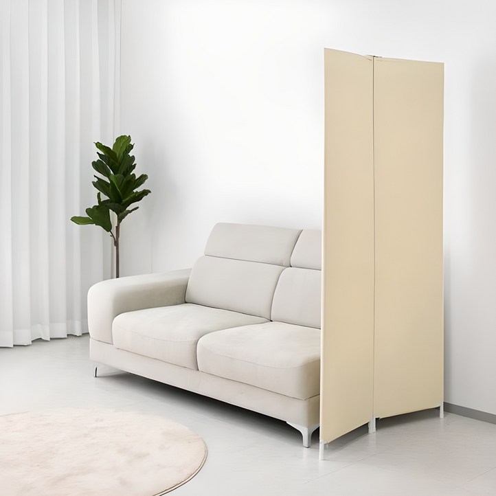 까사마루 이브 가림막 파티션 2단 1800, 오트밀