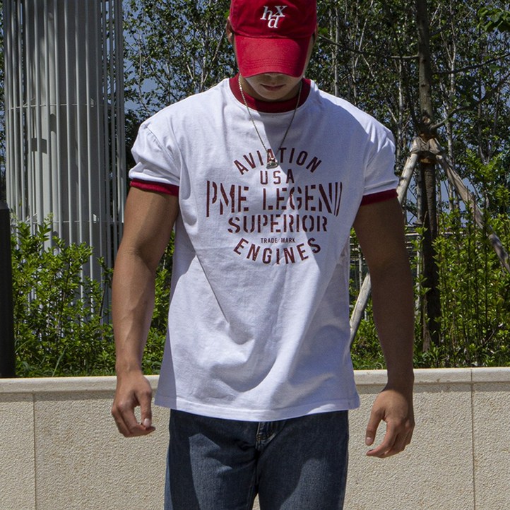 에스티오 SPR01 세미 머슬핏 슈퍼리어 링거 반팔티 짐웨어 헬스