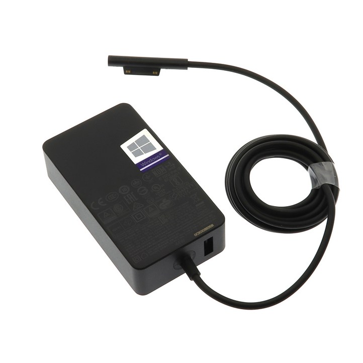 마이크로 서피스 15V 2.58A 스크래치 어댑터 MS 서피스 프로 3,4,5,6,7,X,Go1,Go2,Laptop1,Laptop2 충전기, 어댑터케이블, 1개