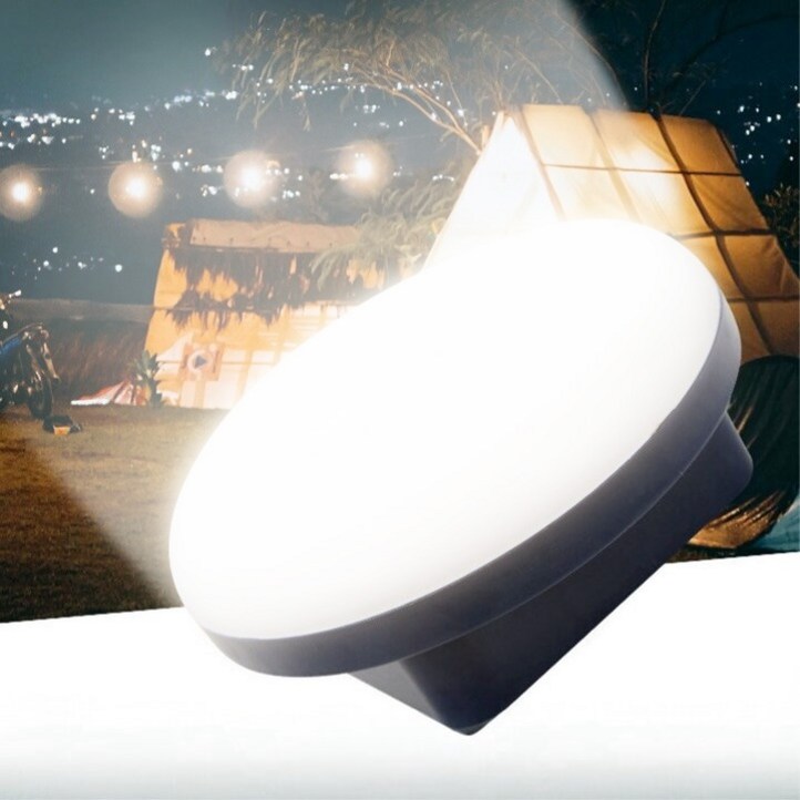 Delightzone 캠핑 랜턴 걸이형 충전식 LED 조명 자석 부착 가능 작업등 무선 충전