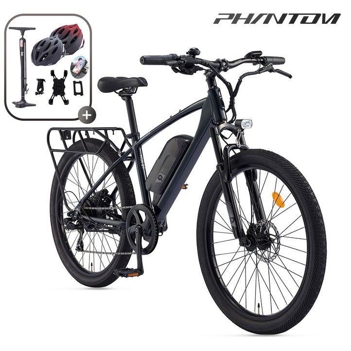 삼천리 2026 26 팬텀 HX 전기자전거 E-MTB 산악 일상 레저 파스스로틀 겸용