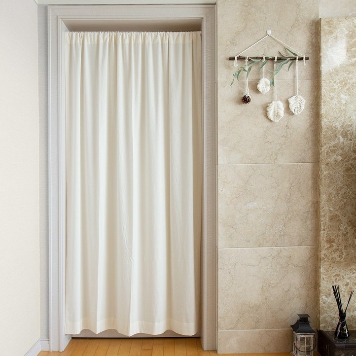 국내 제작 순수 면 100 데일리 광목 가리개 커튼