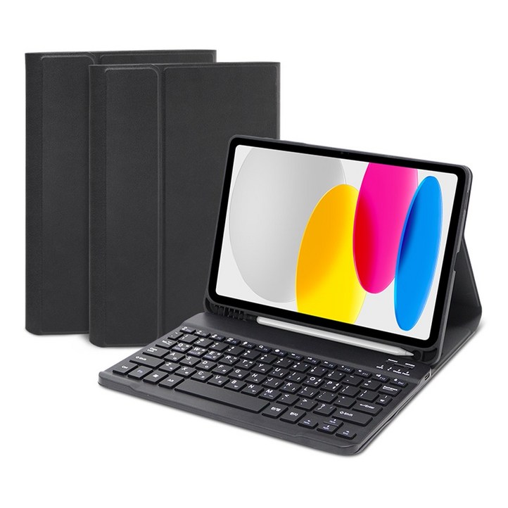 데이웍스 아이패드 10세대 11세대 A16 블루투스 키보드 케이스 애플펜슬 수납 디벗 교육청 학교, 1개