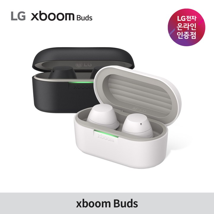 LG전자 엑스붐 버즈 XBOOM BUDS 무선 블루투스 이어폰 TWS, 멀티 페어링, 생활 방수, 그래핀 드라이버, 블랙A225