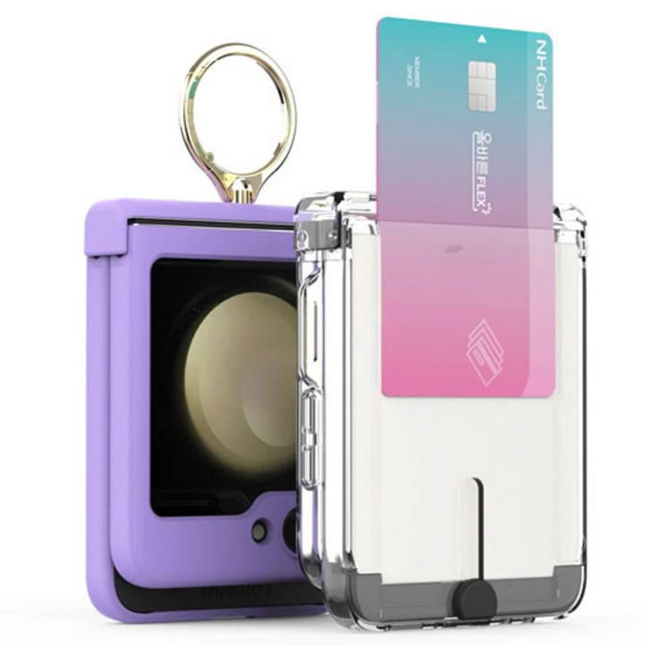 갤럭시 Z플립6 Z플립5 Z플립4 Z플립3 케이스 링 고리 힌지 보호 카드 수납