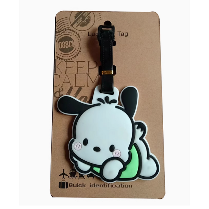 귀여운 캐릭터 네임택 어린이집가방 캐리어 네임택 이름표 러기지택