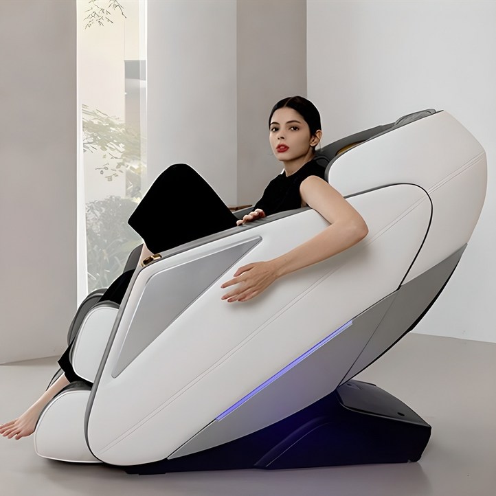 제스파 더 클랑 AI 음성인식 자동 체형 스캐닝 안마의자  전용 러그 방문설치