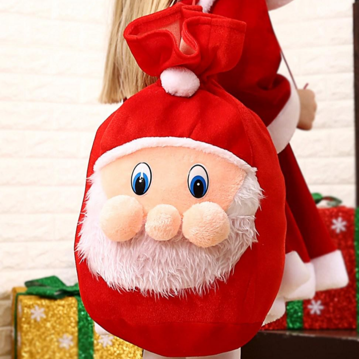 산타소품 크리스마스선물자루 산타선물보따리 산타가방 산타주머니 대형 인테리어소품