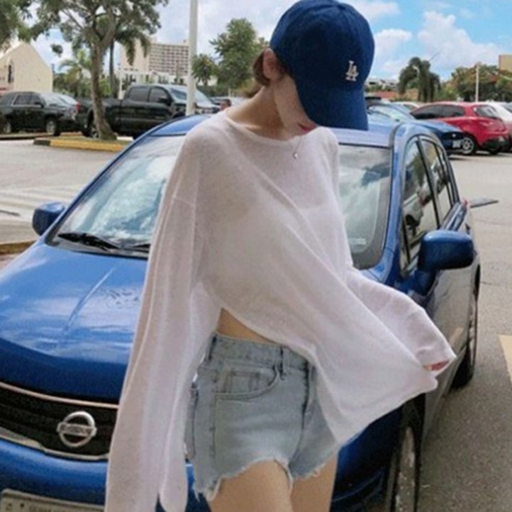 유니온 여성 봄여름 빅사이즈 옆트임 티셔츠