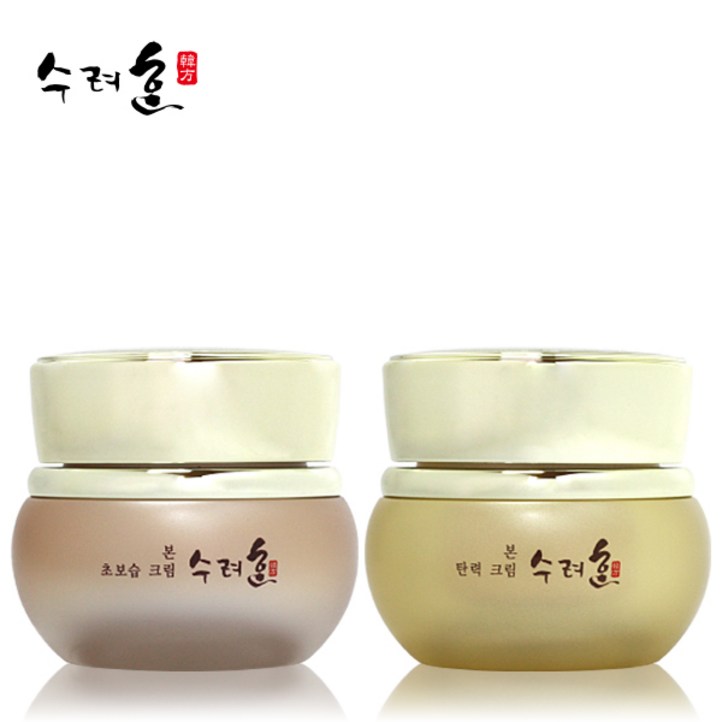 수려한 본 크림 듀오 세트 총용량 100ml초보습탄력, 2개, 100ml