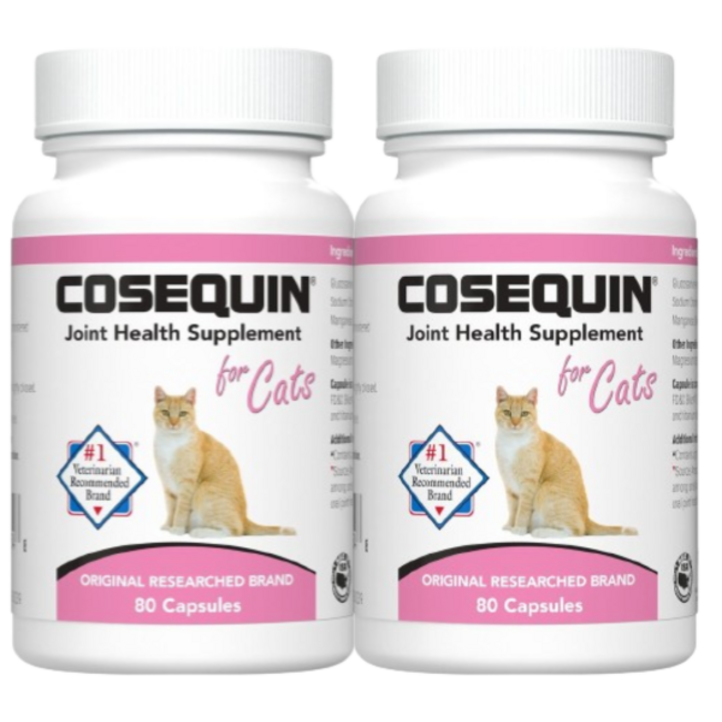 Nutramax 코세퀸 포 캣 80 캡슐 2 SET