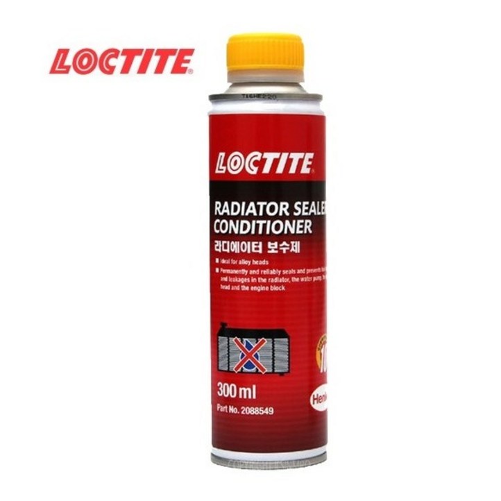 [Loctite, 당일출고] 록타이트 라디에이터 보수제 누수방지제 녹방지제 300ml 냉각수 부동액