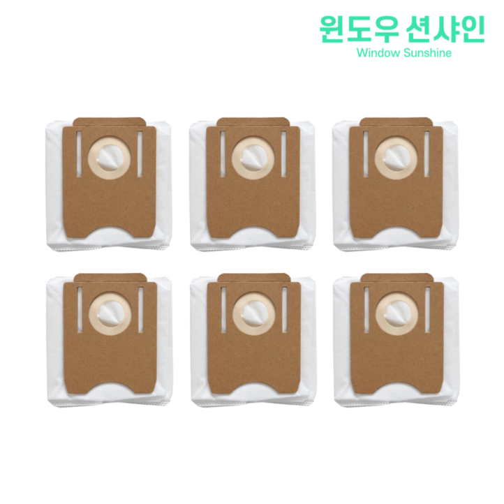 호환 윈도우션샤인 클리엔 T24  미디어 S8 로봇청소기 더스트백 먼지봉투 소모품