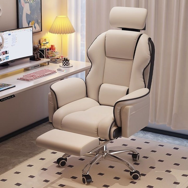 Lumi 사무용 리클라이너 의자 리클라이너 침대형 중역의자 리클라이너 게이밍 의자 고급가죽 pc방의자