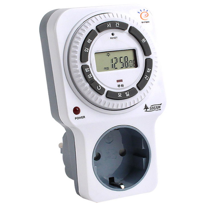 SJDC16 디지털 타이머 콘센트 무소음