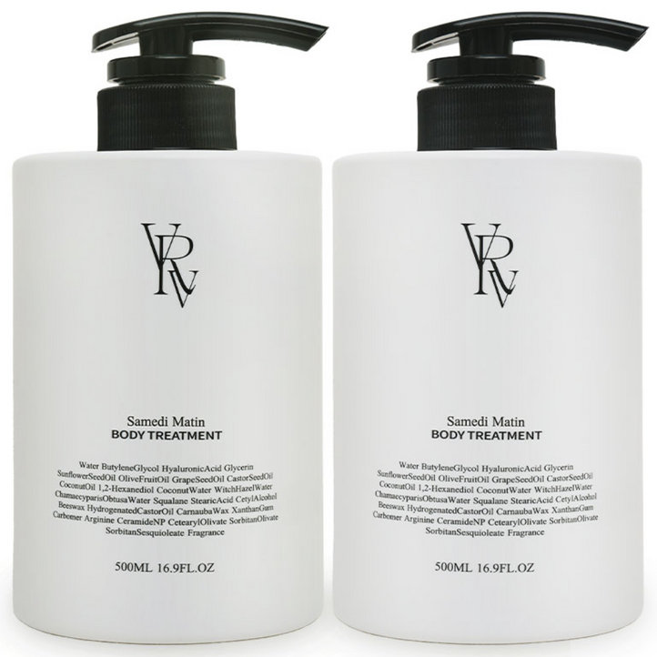 베르뷔 인샤워 바디 트리트먼트 로션 500ml 2개, 1세트, 2개, 500ml