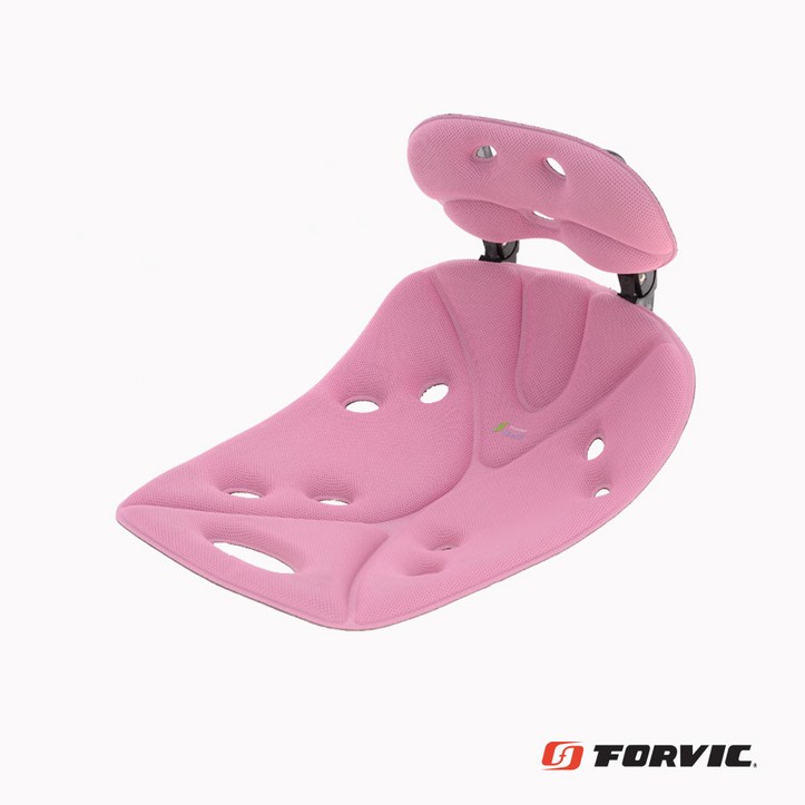 의자허리받침대 에스백 컴포트 영 자세 허리 골반 척추 교정 측만 보호 보정 의자, 핑크
