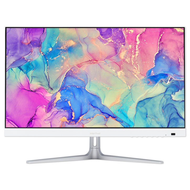 인터픽셀 60.5cm FHD 75Hz IPS 평면 게이밍 모니터 화이트 인터픽셀 60.5cm FHD 75Hz IPS 평면 게이밍 모니터 화이트