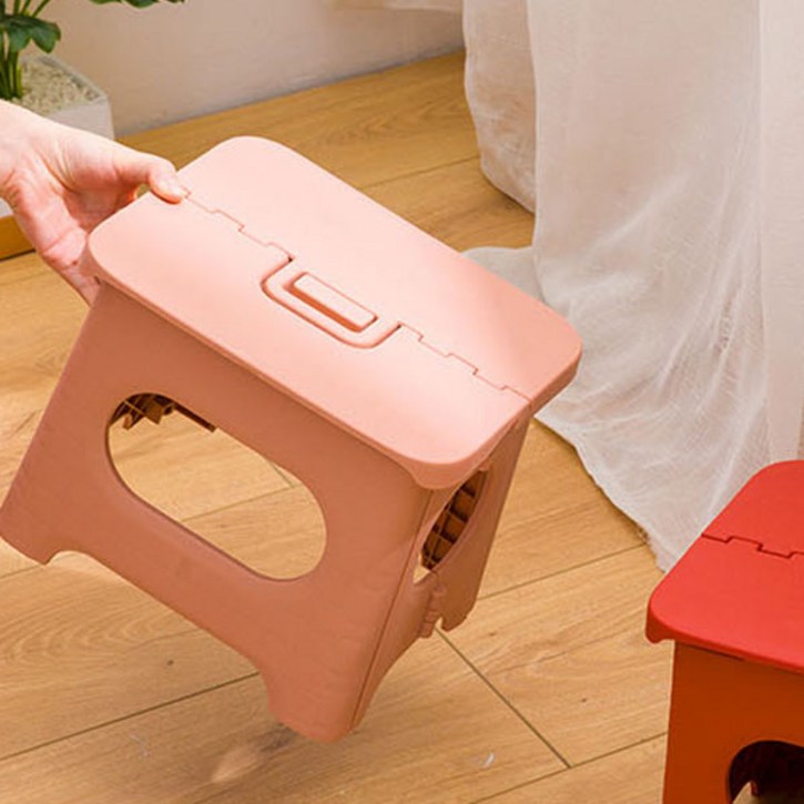 하이어데코 휴대용 접이식 발디딤대 의자 소
