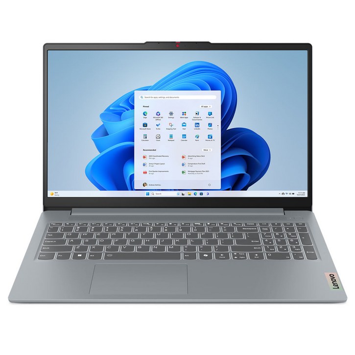 레노버 2024 아이디어패드 슬림 3 15IRU9 15.6 인텔 코어 15 - 120U Integrated Intel, Arctic Grey, 512GB, 16GB, WIN11 Home, 83E60030KR