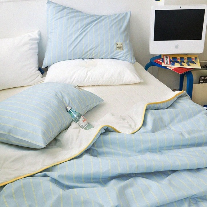 쁘리엘르 유어메이트 워싱 냉감 여름 차렵이불 세트