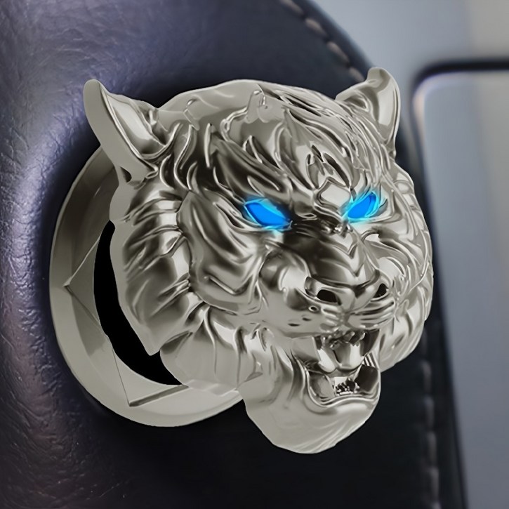 크로니클 타이거 엔진스타트 커버 전체 차량 호환, 펄 실버, 1개