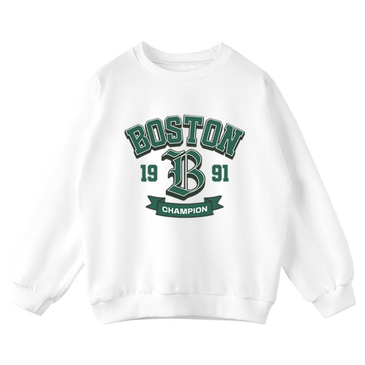 제니키즈오버핏기모보스턴맨투맨 JN5031M